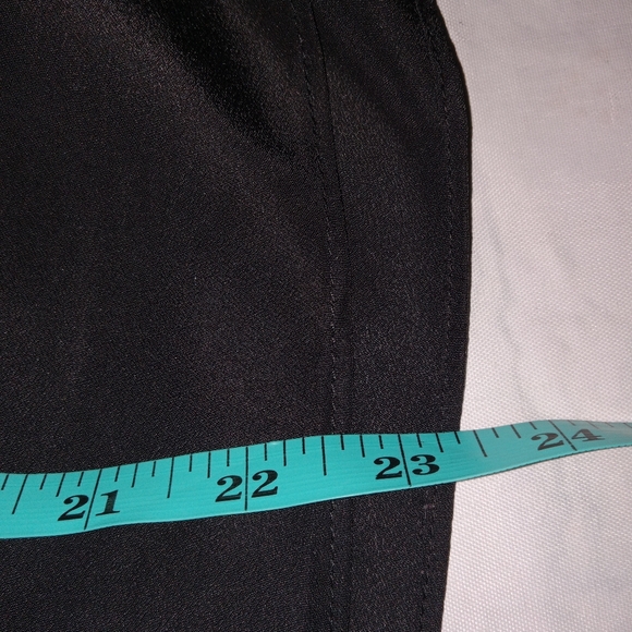 Derek Lam Black/Blue Semi Sheer  Lightweight Skirt 8 - Picture 7 of 7